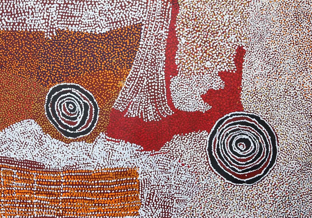 Rockholes near the Olgas