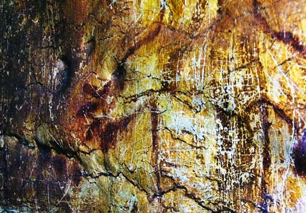 Aboriginal Rock Art at Mimbi Caves which can be seen on a Girloorloo Tours Mombi Caves Authentic Experience