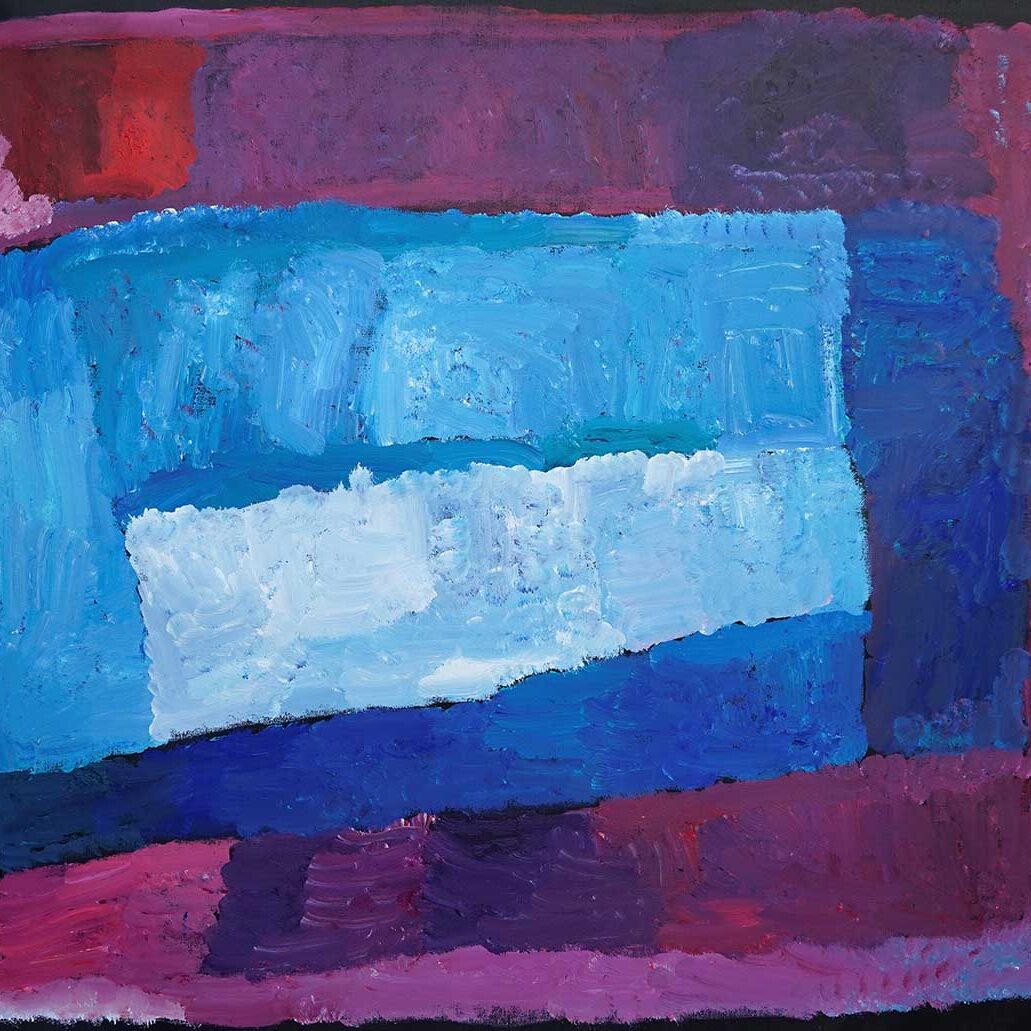 Aboriginal artist Kudditji Kngwarreye (c1928- 2017) is known for large dynamic abstract paintings.