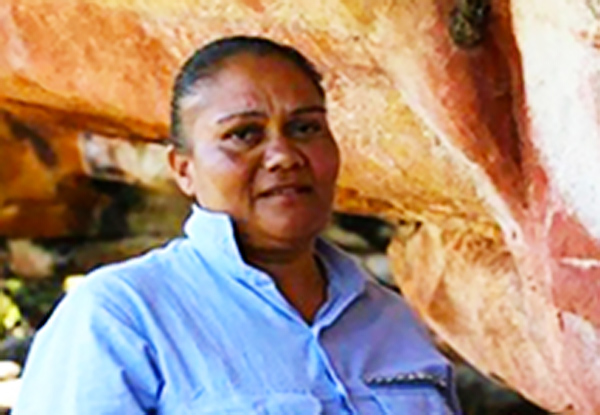 Leah Umbagi Artist Mowanjum